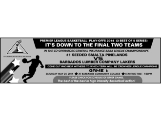 BABA/COOPERATORS GENERAL INS. PREMIER LEAGUE FINALS BABA/COOPERATORS GENERAL INS. PREMIER LEAGUE FINALS