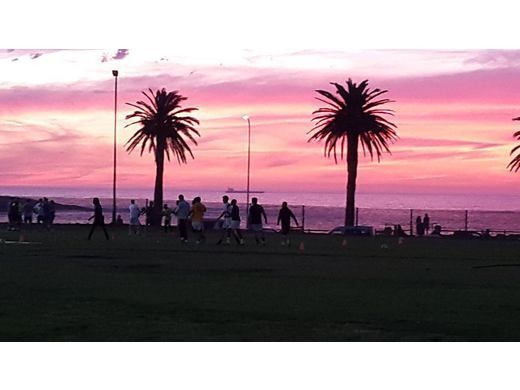 Training at Camps Bay FC
