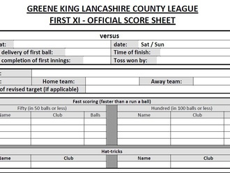 Scoresheets Scoresheets