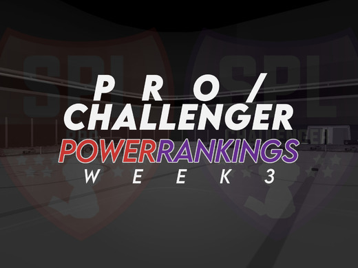 Week 3 - Pro/Challenger Power Rankings