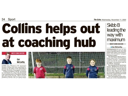 Cork City Women's Manager Visits WCSL