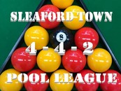 Sleaford Town 4-4-2 Pool League Logo