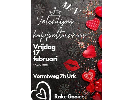 As. vrijdag 17-2 Valentijns koppeltoernooi