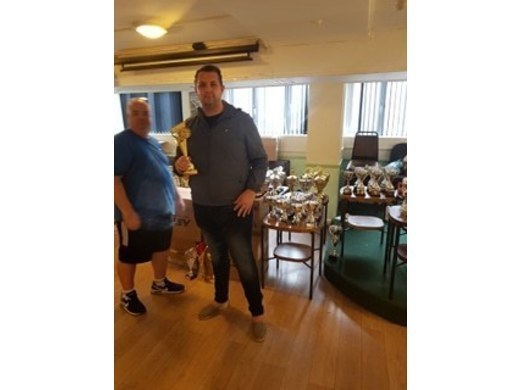 DIVISION-1 SINGLES CHAMP - DAVE SHAW