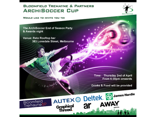 ArchiSoccer End of Season Party 2020