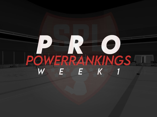 Week 1 - Pro Power Rankings