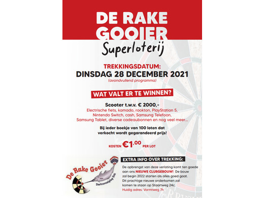 Superverloting loten verkoop van start!
