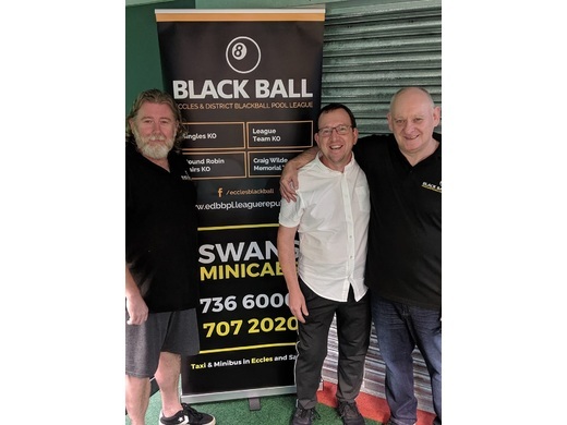 From left to right, Dave Atherton - League Secretary, Pete Youd - League Treasurer and Steve Hunt - League Chairman