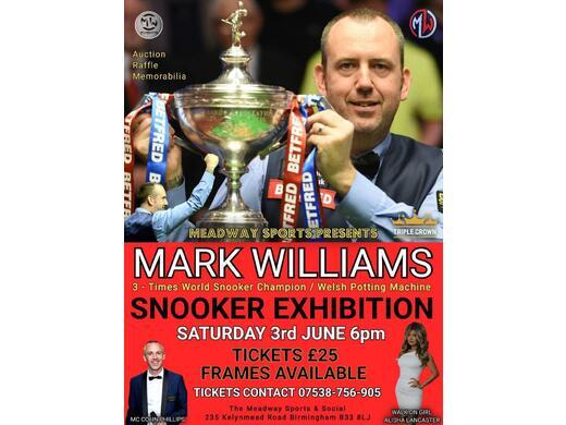 Mark Williams @ Meadway Sports