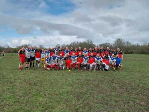 Saturday 25th March 2023 Leyland Warriors Masters -v- Cardiff Blue Dragons Masters