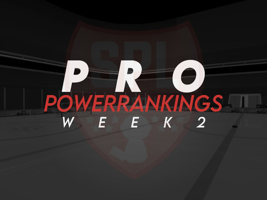 Week 2 - Pro Power Rankings