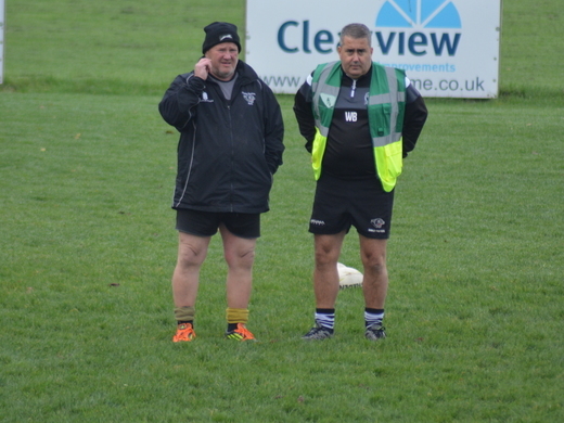 Gary and Wayne, ready for action!