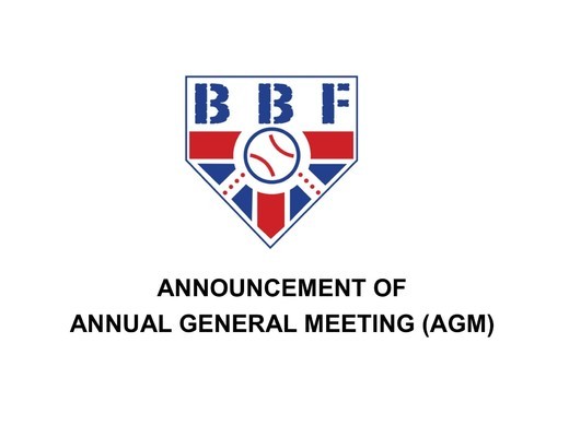 Announcement of the Annual General Meeting (AGM) of the British Baseball Federation (BBF)