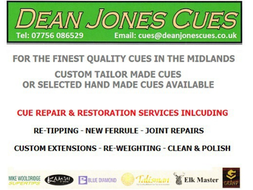 DEAN JONES CUES 