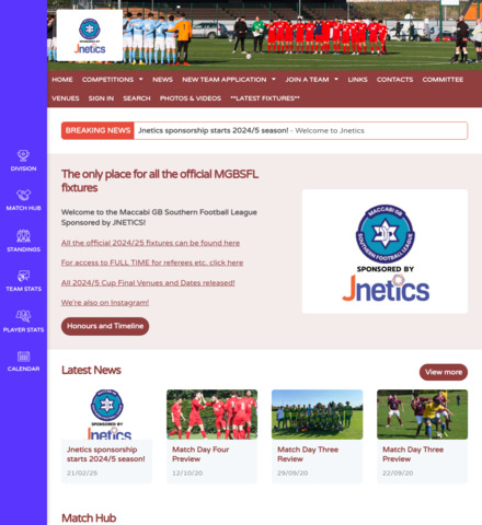 Maccabi GB Southern Football League in Association with Familial Dysautonomia UK