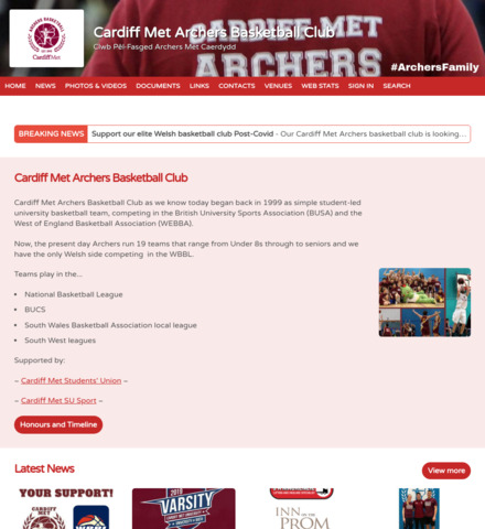 Cardiff Met Archers Basketball Club
