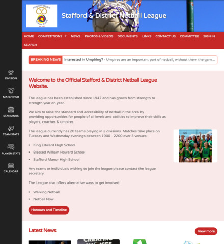 Stafford & District Netball League