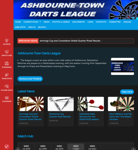Ashbourne Town Darts League