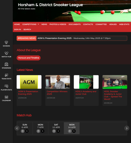 Horsham & District Snooker League