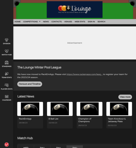 The Lounge Winter Pool League - imagem