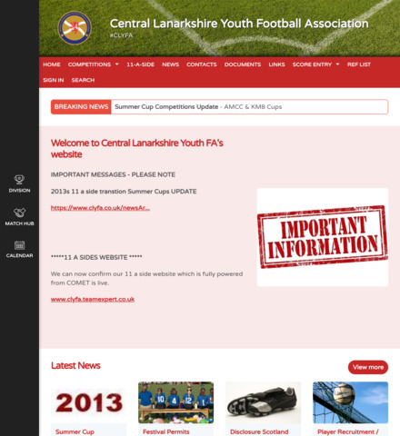 Central Lanarkshire Youth Football Association - imagem