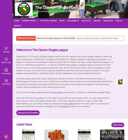 The Clacton Singles League - imagem