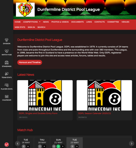Dunfermline District Pool League - imagem
