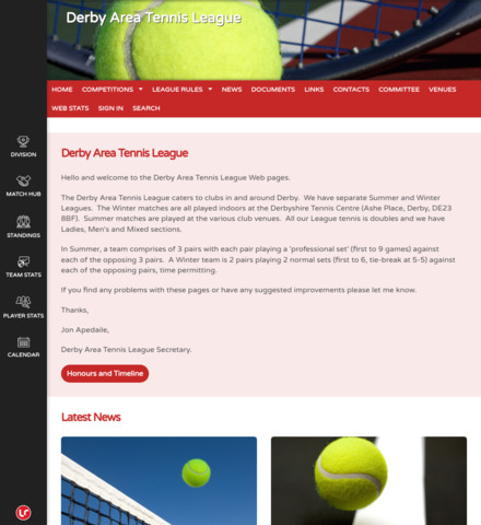 Derby Area Tennis League