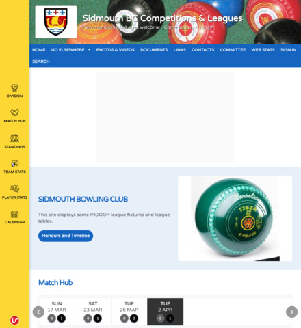 Sidmouth BC Competitions & Leagues