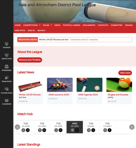 Sale and Altrincham District Pool League - imagem