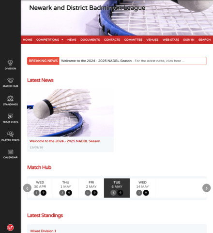 Newark and District Badminton League