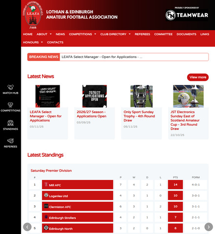 Lothian and Edinburgh Amateur Football Association