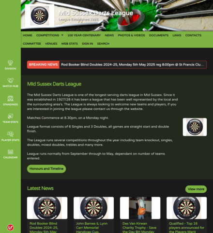 Mid Sussex Darts League