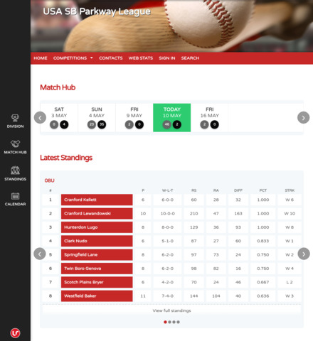 USA SB Parkway League