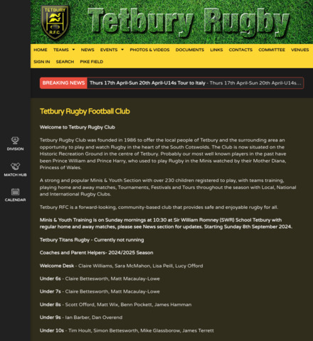 Tetbury Rugby FC
