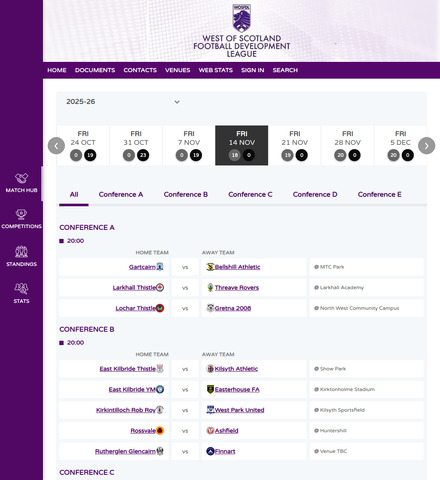 West of Scotland Football Development League